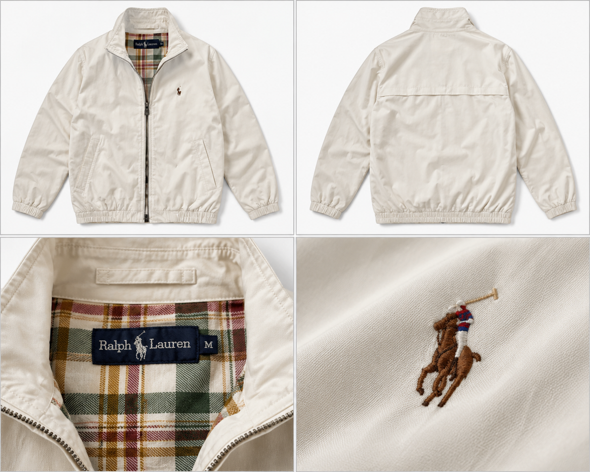 Ralph Lauren cremefarvet jakke