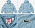 Supreme Lacoste lyseblå anorak