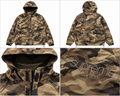 Supreme brun camouflagejakke med ryglogo
