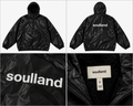 Soulland sort anorak med ryglogo