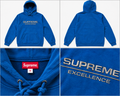 Supreme blå Excellence hoodie