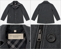 Burberry Brit koksgrå frakke