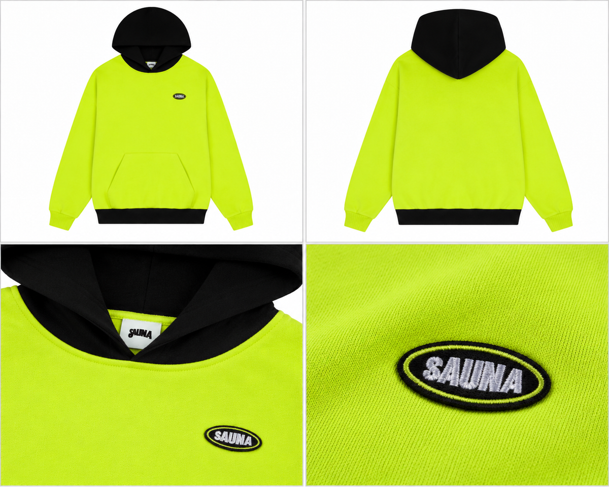 Sauna Hoodie Green