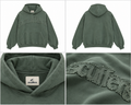 Scuffers grøn hoodie med tonalt logo